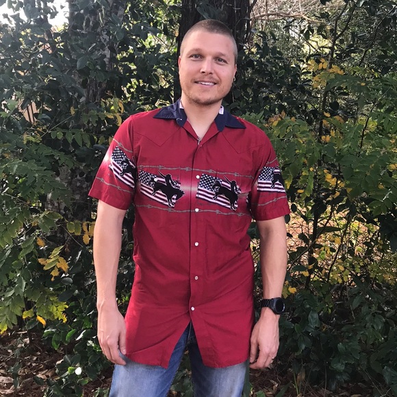 cumberland outfitters Other - Cumberland Outfitters Men’s Rodeo Shirt